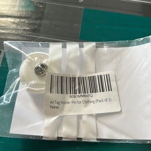 2pcs Air tag clothespin holder